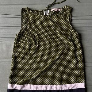 Loft Sleeveless Patterned Blouse